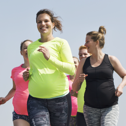 Hardlopen tijdens en na de zwangerschap