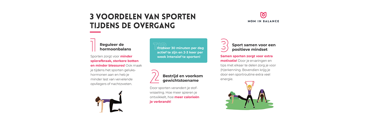 Sporten reguleert de hormoonbalans